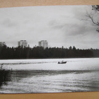 VANHA Postikortti Espoo Tapiola 1950-l Alkup. Mallikappale - pikkukuva 1