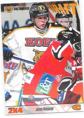 2003-04 CardSet #49 Jesse Niinimäki Ilves
