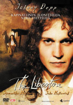 The Libertine 2004 Johnny Depp, John Malkovich --- suomi DVD
