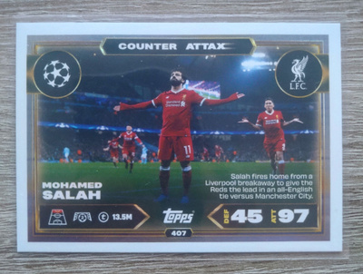 Mohamed Salah counter attax