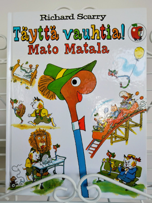 Täyttä vauhtia! Mato Matala - Richard Scarry (sid.)