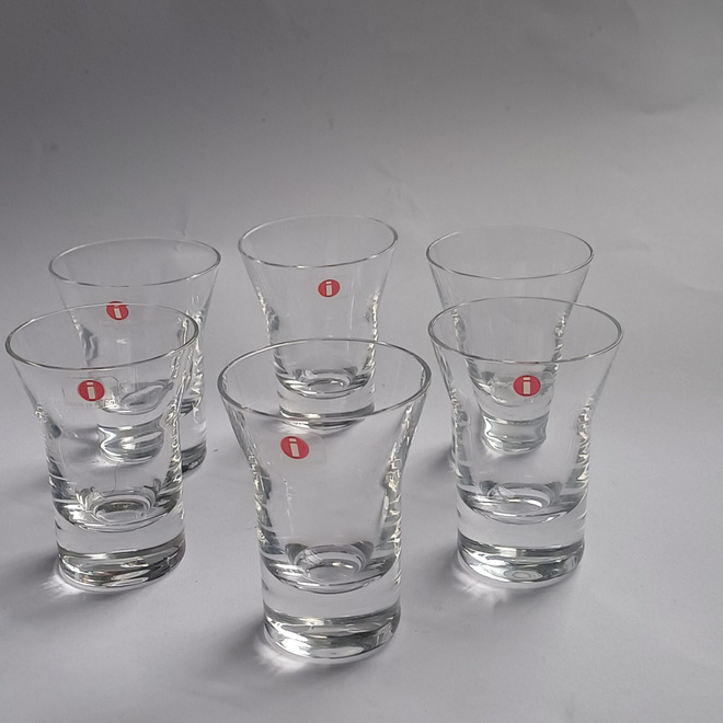 Aalto snapsilasi 6 kpl, Aino ja Alvar Aalto, Iittala