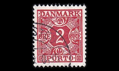 Tanska PORTO_26 o 2 öre ruututausta (1934)