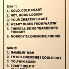 RONNIE HAWKINS-Sings Hank Williams,SONET 9970 - pikkukuva 2