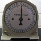 Keittiövaaka vanha antiikki  Alexanderwerk - pikkukuva 3