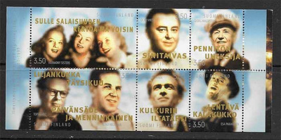 Postimerkkivihko V45 ** ( Suomi viihde )