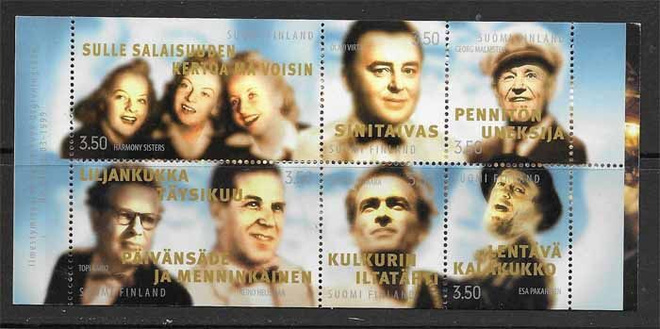 Postimerkkivihko V45 ** ( Suomi viihde )