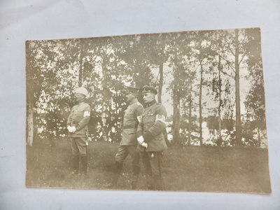Valokuva Suojeluskunta Ylipäällikkö Didrik von Essen n. 1920
