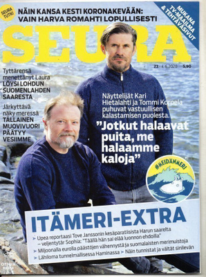 Seura n:o 23 2020 Kari & Tommi. Emmi. Sophia. Laura.