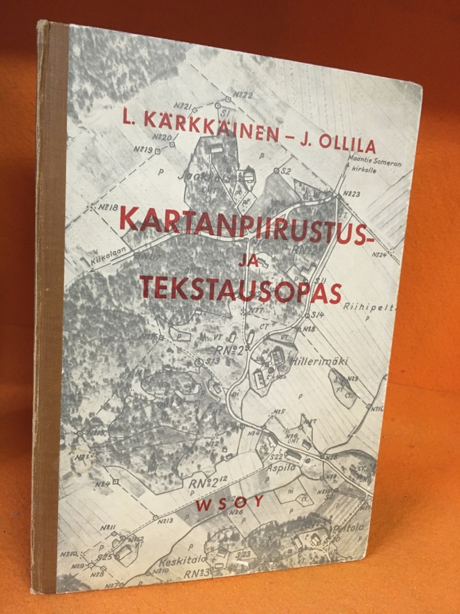 Lauri Kärkkäinen: Kartanpiirustus- ja tekstausopas