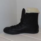 37 - Converse mustat nahkaiset varsitennarit * UUDET - pikkukuva 4