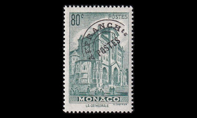 Monaco 229V ** Käyttösarja katedraali 80 C ennakkomit (194