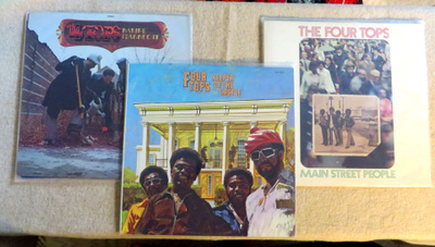 FOUR TOPS: Kolme albumia (1970's) Funk, Soul, Motown