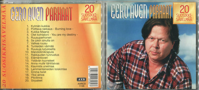 EERO AVEN . CD-LEVY . PARHAAT 20 SUOSIKKI-SÄVELMÄÄ