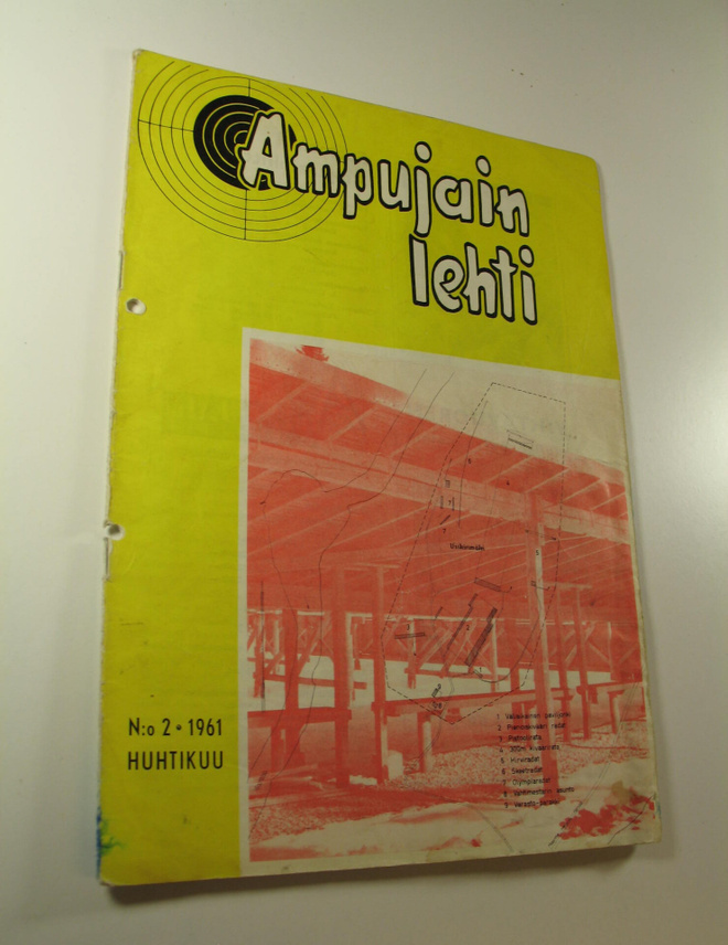 Ampujain lehti 1961 Huhtikuu : Suomen ampujain liiton ään...