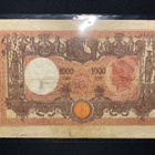 Mille Lire 24*14 cm ISO seteli Italiasta 1942 - 1943 - pikkukuva 4