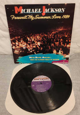 Michael Jackson Farewell My Summer Love lp