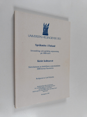 Språkmöte i Finland : Invandring och språklig anpassning ...