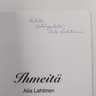 Aila Lahtinen : Ihmeitä (signeerattu, tekijän omiste) - pikkukuva 3