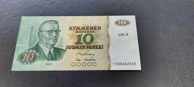 10mk 1980 Litt.A, KUL-Häm, KL 8