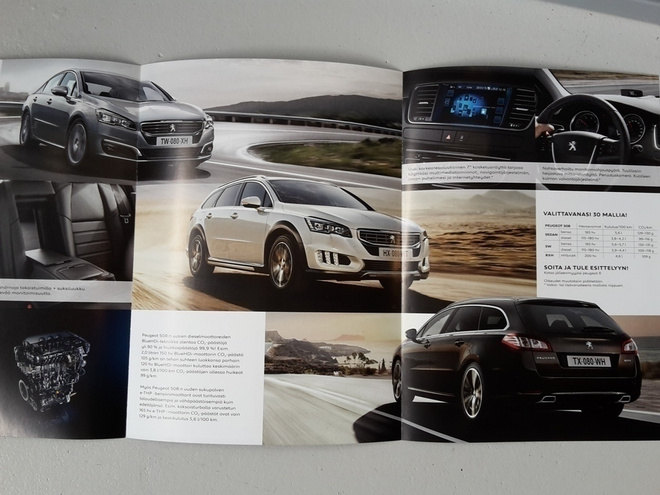 Peugeot 508 -esite, 2015