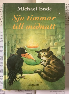 Michael Ende - Sju timmar till midnatt (inbunden bok)
