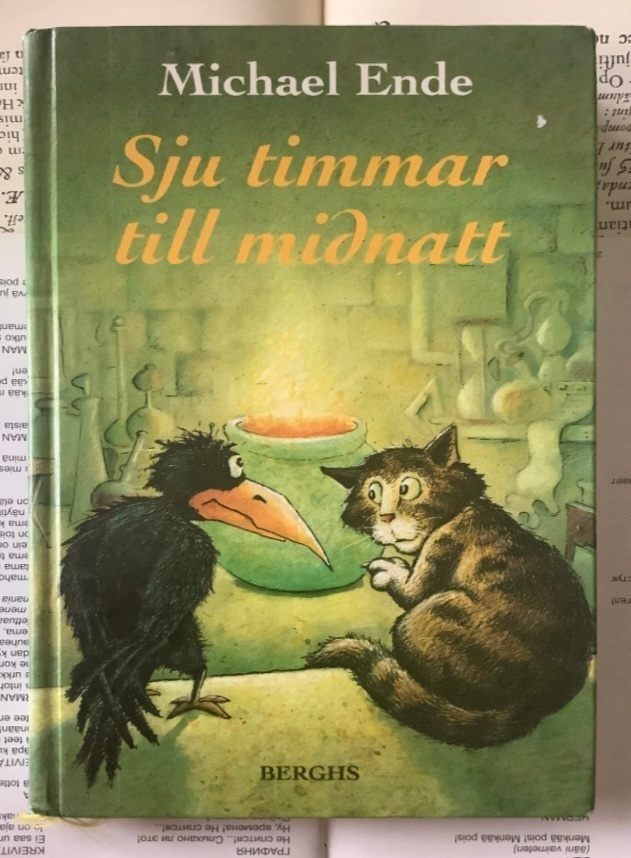 Michael Ende - Sju timmar till midnatt (inbunden bok)