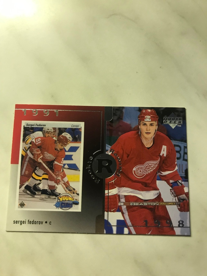 1998-99 Upper Deck Rookie Rewind Sergei Fedorov #23