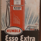 4x metallinen kyltti naulakko mm. Esso Family Lemon retro - pikkukuva 2
