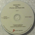 Gabriel Rios • Gold (Thomas Jack Remix) PROMO CDr-Single - pikkukuva 3