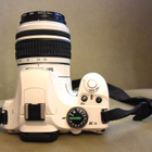 Pentax K-x paketti, valkoinen upea kamera - pikkukuva 3