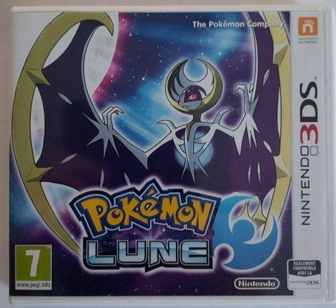 * Pokemon Moon 3DS + 2DS + 3DSXL EUR Lue Kuvaus