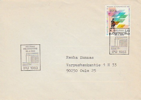 ERIKOISLEIMA , IPU 83, Helsinki 25.4.1983