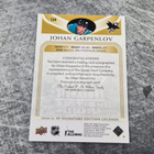 Johan Garpenlov 2020-21 SP Legends Auto - pikkukuva 2