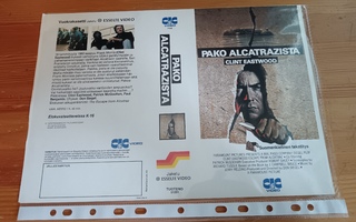 Pako Alcatrazista vhs fix kansipaperi