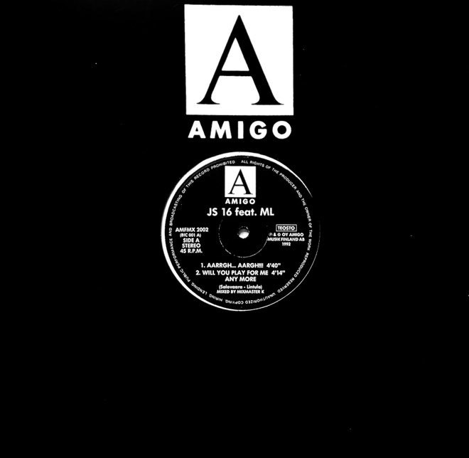 JS 16 feat. ML: Aarrgh..Aargh / Channel test 9. 12" (PROMO)