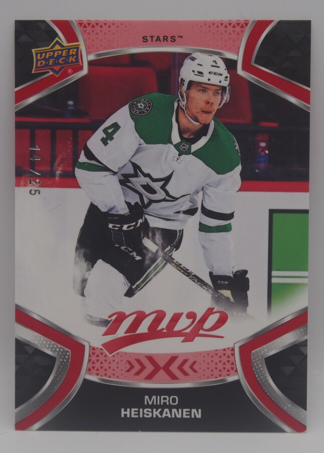 2021-22 MVP Red Miro Heiskanen /25