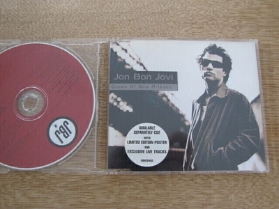Jon Bon Jovi queen of new orleans cd ep UK 1997