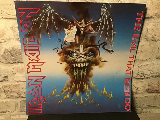IRON MAIDEN: The Evil That Man Do 12”