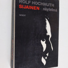 Rolf Hochhuth : Sijainen : näytelmä - pikkukuva 1