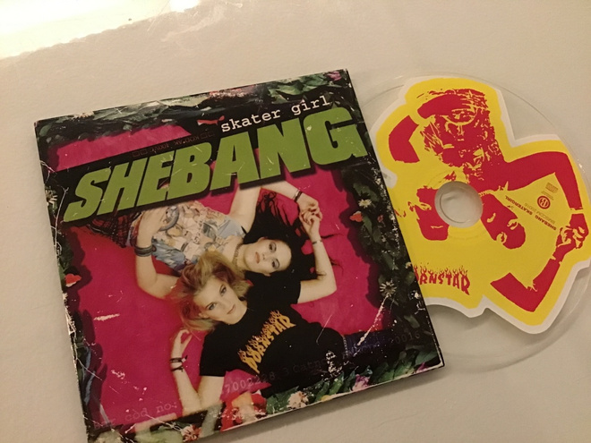 Shebang . Skater girl CDS single