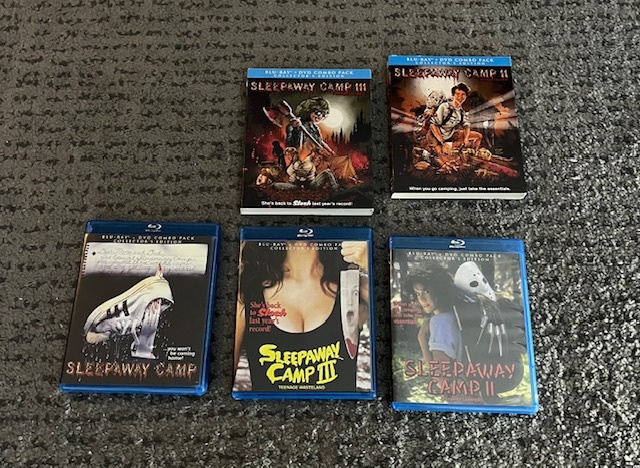 Sleepaway Camp 1-3 (Shout Factory, slipcovers)