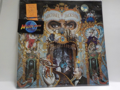 MICHAEL JACKSON - DANGEROUS EX+/M- 2LP