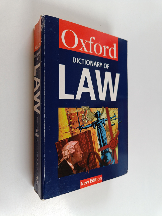 Elizabeth A. Martin : Oxford dictionary of law
