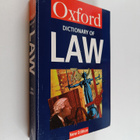 Elizabeth A. Martin : Oxford dictionary of law - pikkukuva 1