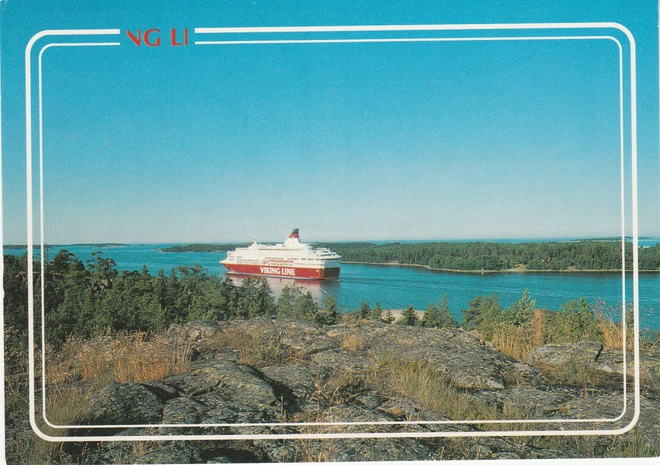 Postikortti, VIKING LINE, M/S KALYPSO, Erikoisleima
