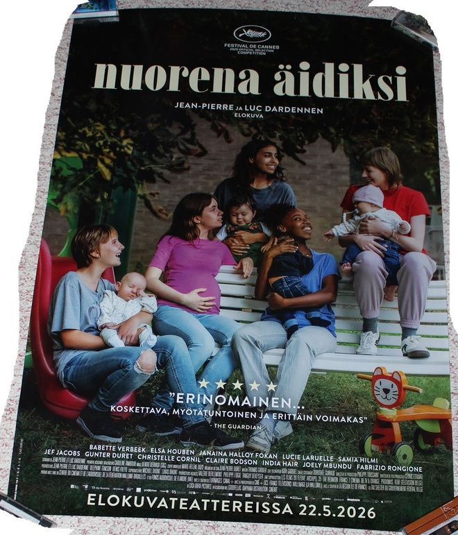 Elokuvajuliste: Nuorena äidiksi