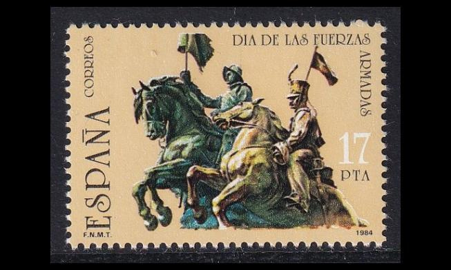 Espanja 2635 ** Armeijan päivä (1984)