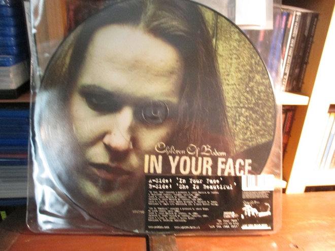CHILDREN OF BODOM:IN YOUR FACE 12" KUVALEVY