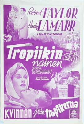 Elokuvajuliste: Tropiikin nainen (Hedy Lamarr)